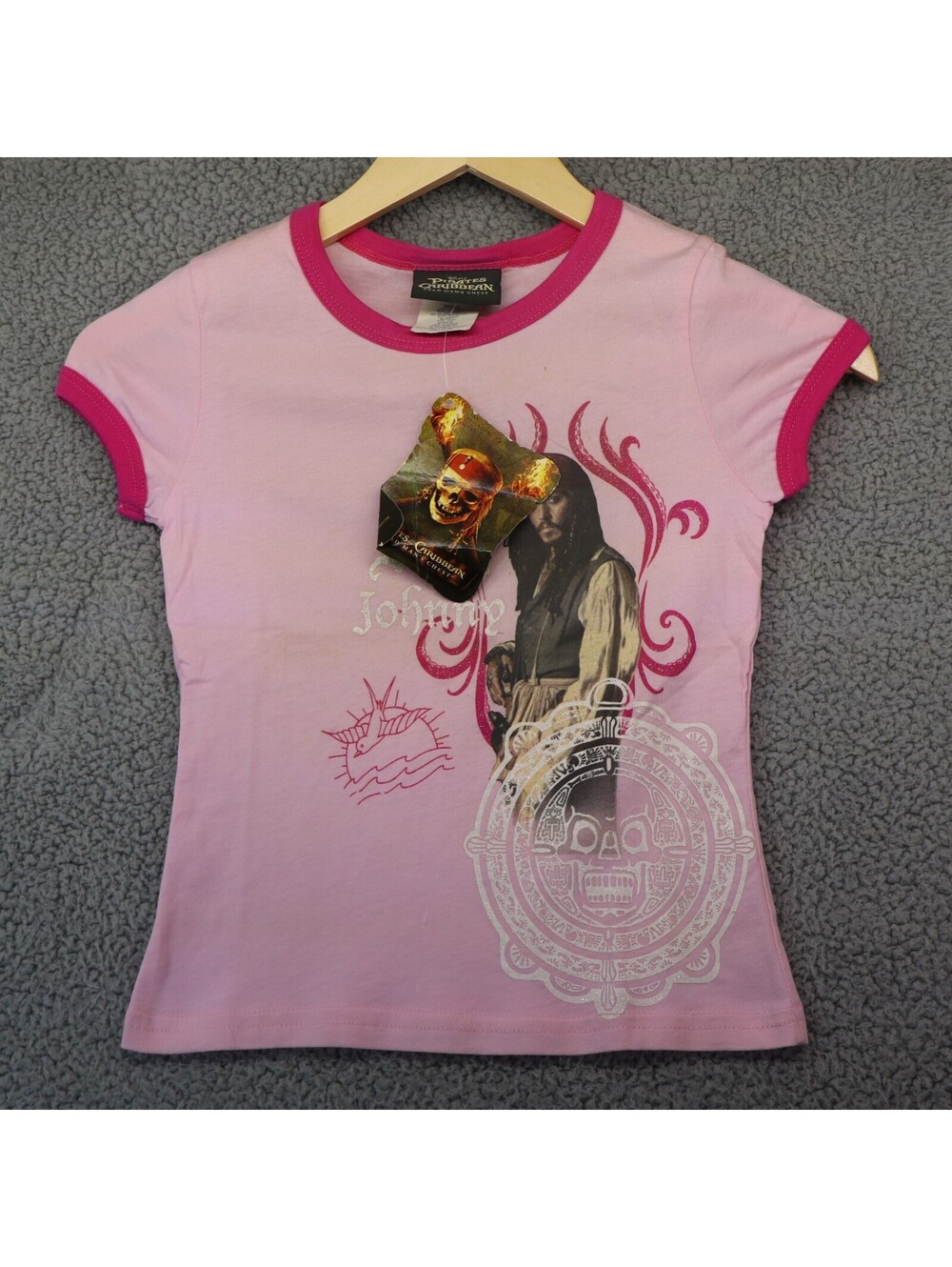 Disney Kids 90s Deadstock Little Mermid Graphic Small NWT